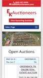 Mobile Screenshot of ekauctioneers.com